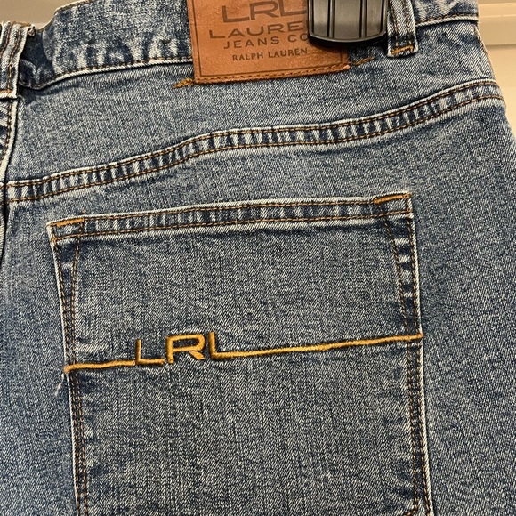 Ralph Lauren Classic Blue Straight Leg Jeans - Picture 2 of 6